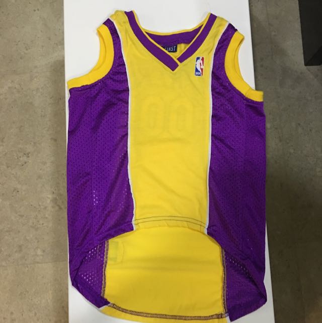lakers dog jersey