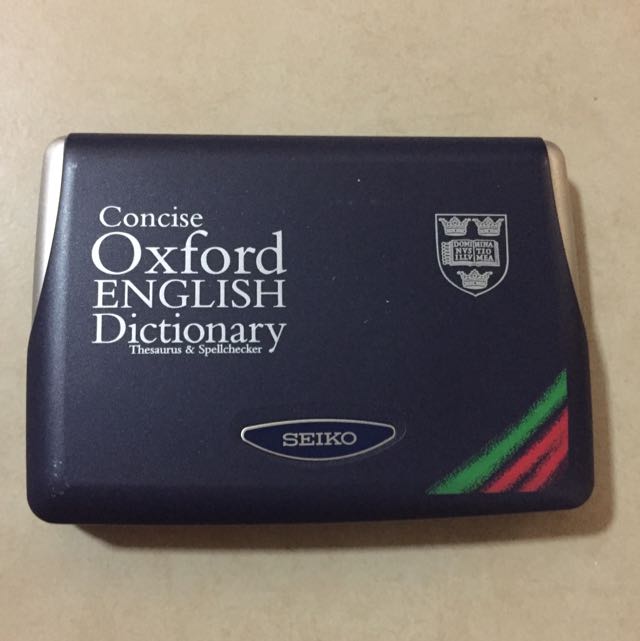 Oxford Electronic English Dictionary - Seiko, Mobile Phones & Gadgets,  E-Readers on Carousell