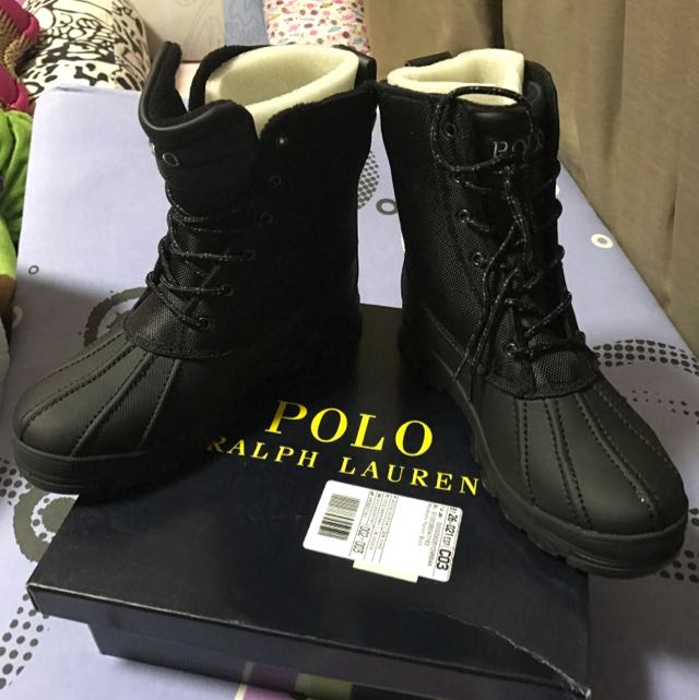 men's polo winter boots