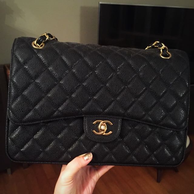 High Quality Replica Chanel Jumbo Caviar Luxury Bags Wallets