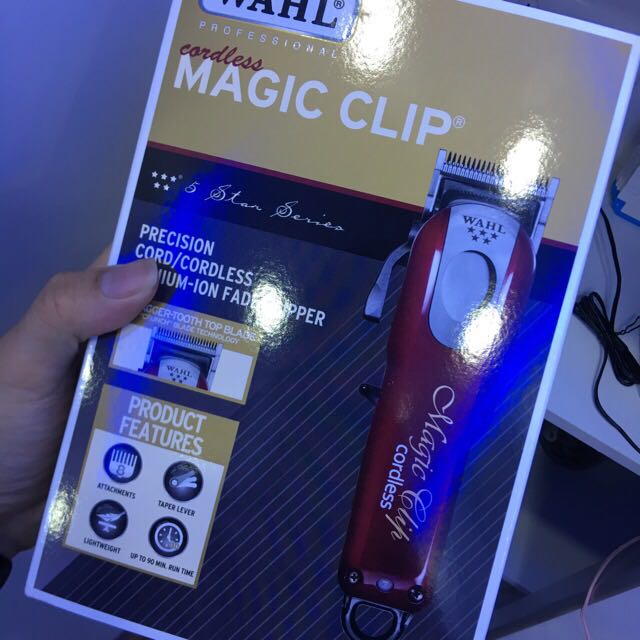 wahl magic clip cordless fake