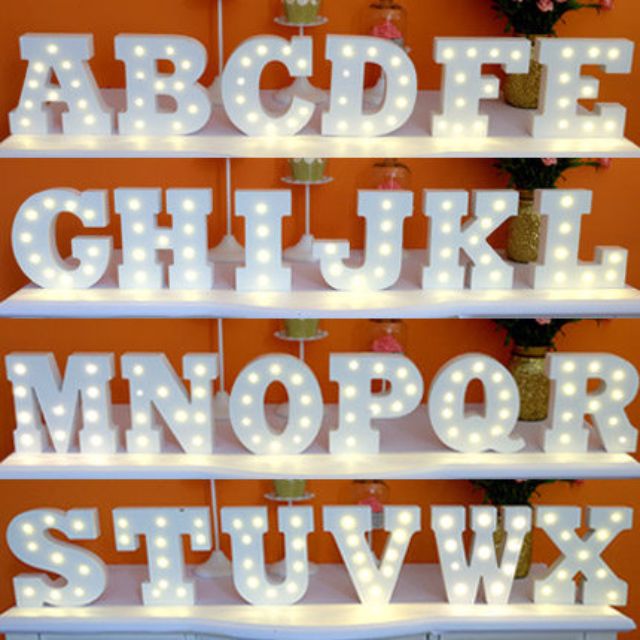 Alphabet Lighting - Papirio
