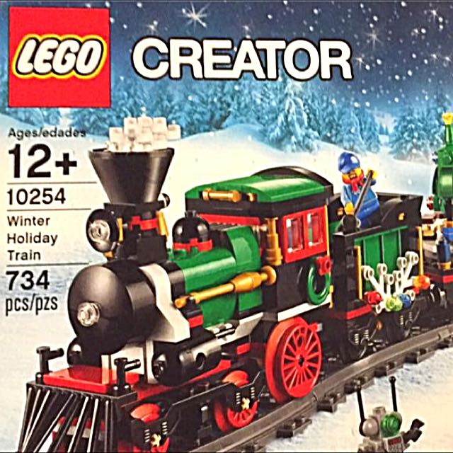 lego creator christmas train