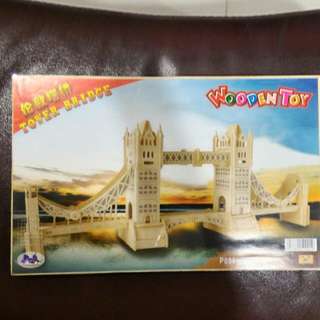 Tower bridge 3D Wooden Puzzle
