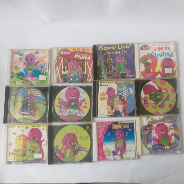 Barney VCDs on Carousell