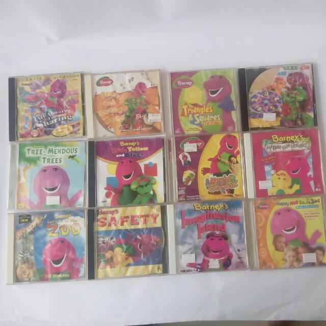 Barney VCDs on Carousell