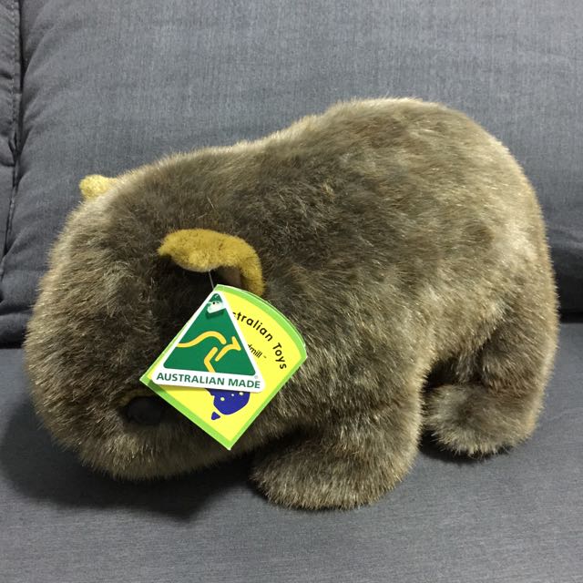 wombat stuffed toy