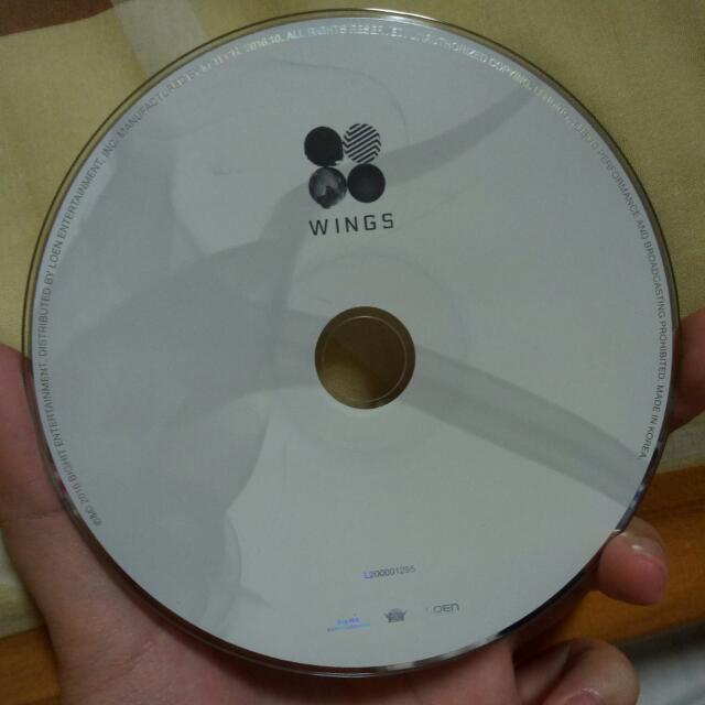 Bts Wings Official Cd Entertainment K Wave On Carousell