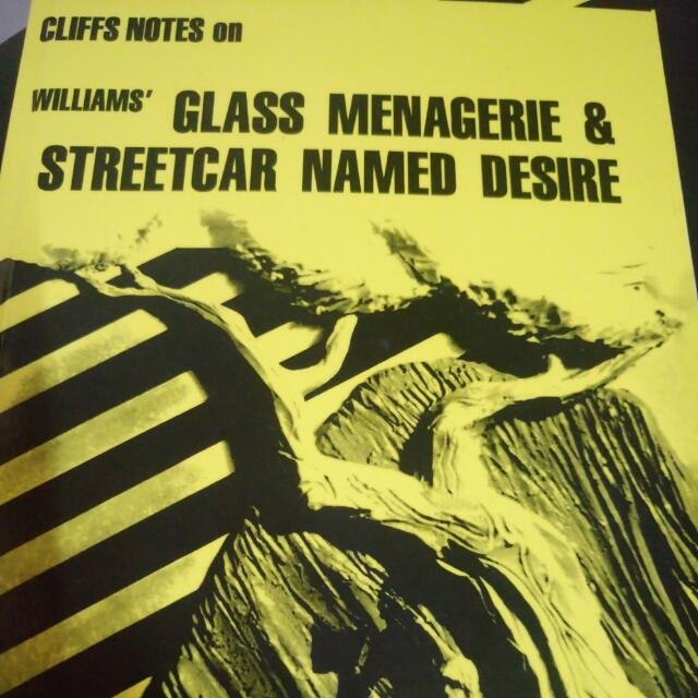 Cliff Notes On Glass Menagerie Streetcar Named Desire Hobbies Toys