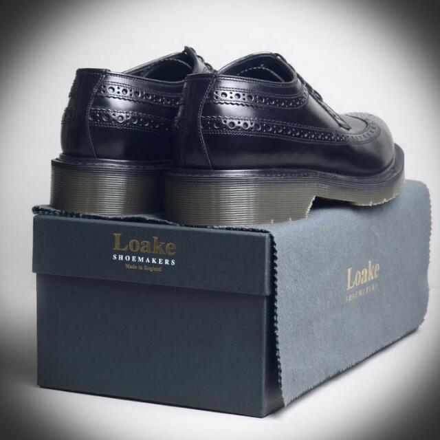 Loake Royal Brogue Shoes With Heat 