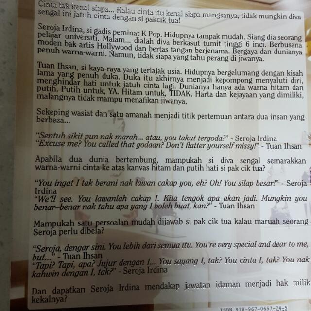 Malay Novel Isteri Tuan Ihsan Books Stationery On Carousell