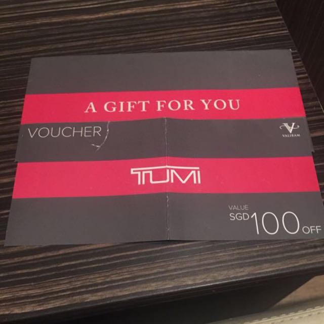 tumi voucher