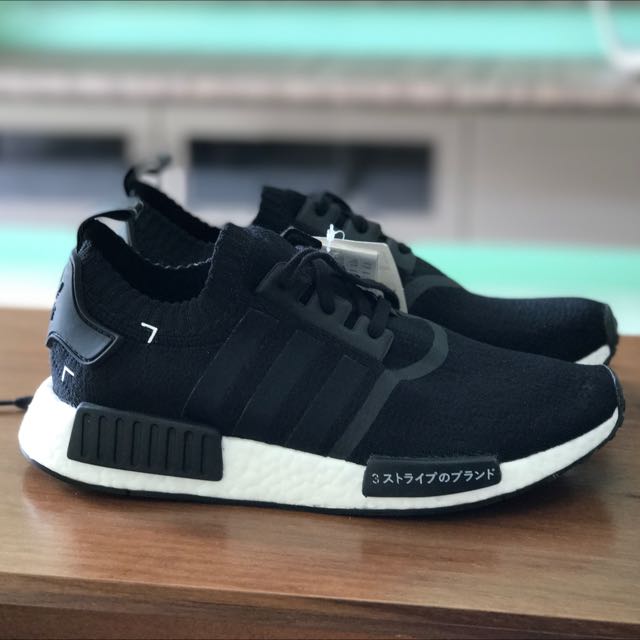 NMD R1 Primeknit Tokyo Black Men s Fashion Footwear Sneakers on Carousell