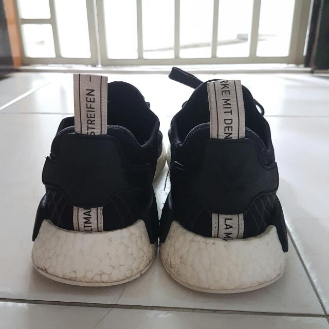 Nmd black on sale spider