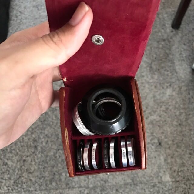 Vintage Yashica Mat Copal Mxv Tlr Camera Bundle W Lenses Filters