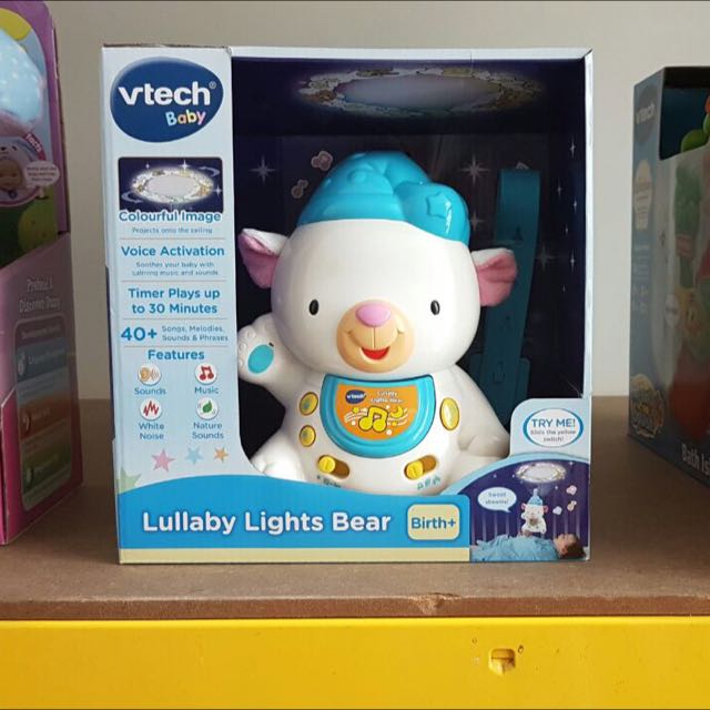 Vtech baby sleepy lullabies bear projector sales