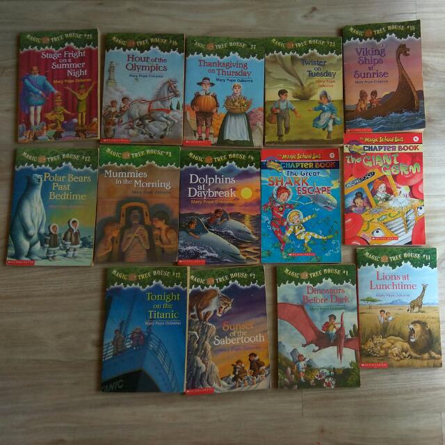 Get Wallpaper 14 Books Magic Tree House Magic School Bus Books Stationery Desktop Wallpaper