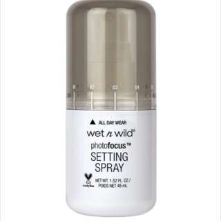 Ready stock Wet N Wild Setting Spray