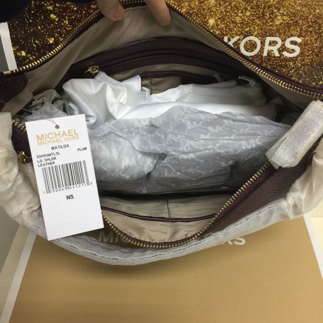 BN Authentic Michael Kors MATILDA LARGE LEATHER SHOULDER BAG