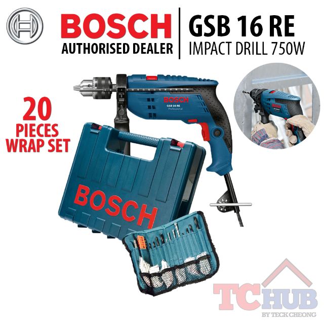 Bosch Gsb 16 Re Impact Drill Furniture Home Decor On Carousell
