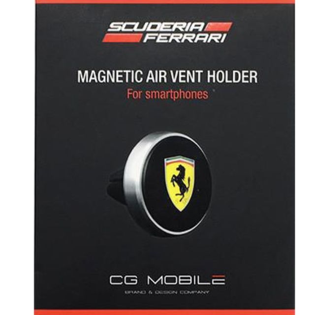 CG Mobile Ferrari Magnetic Car Phone Holder Suction Cup Mount Black CG Mobile Ferrari Magnetic Car Phone Holder Suction Cup Mount Black