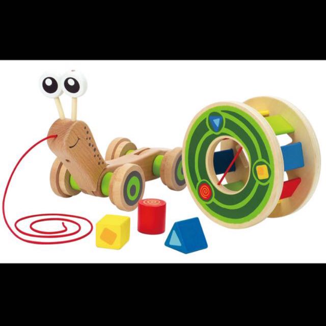 hape snail toy