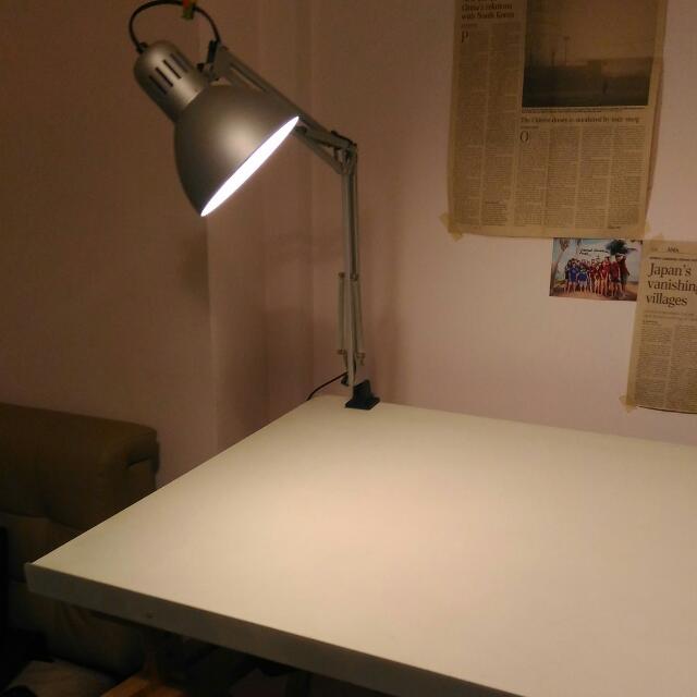 Ikea Drafting Table W Lightbox Furniture Tables Chairs On Carousell