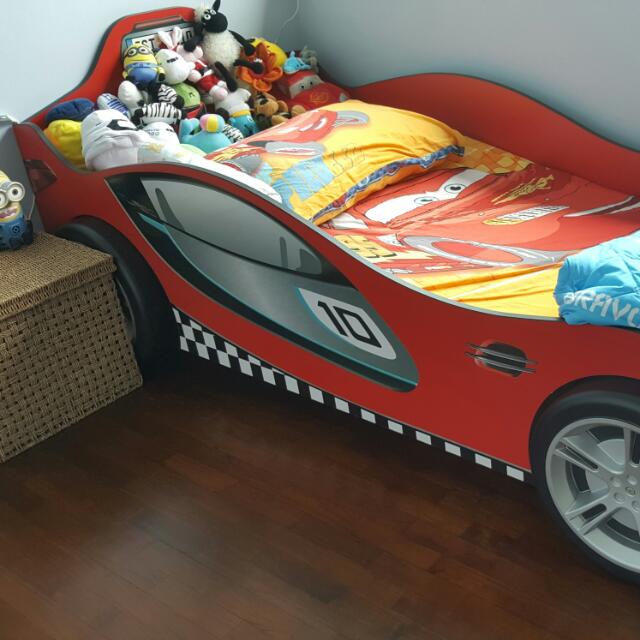 Race Car Bed, Babies & Kids, Babies & Kids Fashion on Carousell