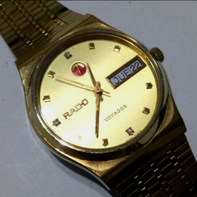 Rado Voyager Automatic Watch Vintage Collectibles Vintage Watches Jewelry On Carousell