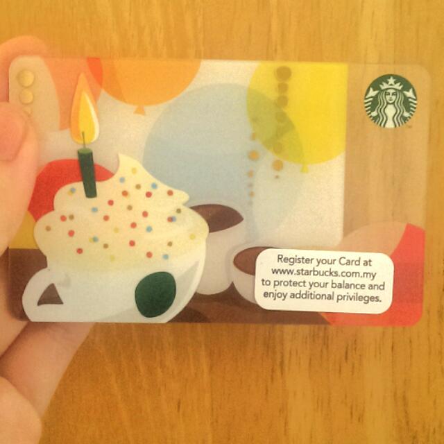 RM20 Starbucks Gift Card, Tickets & Vouchers, Store Credits ...