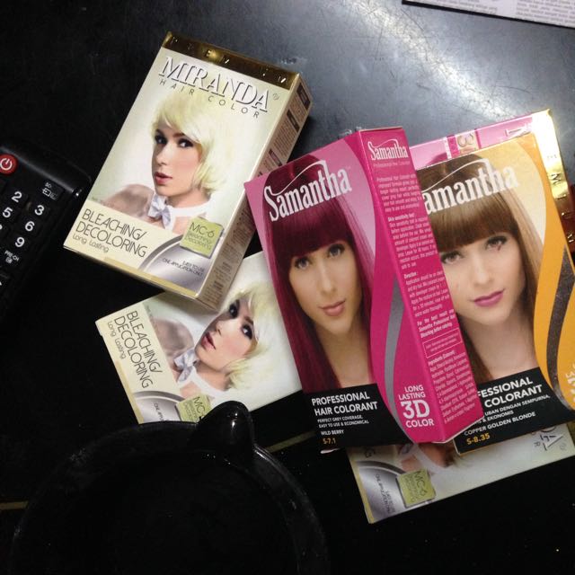 Samantha Hair Colour Olshop Fashion Olshop Produk Kecantikan Di Carousell