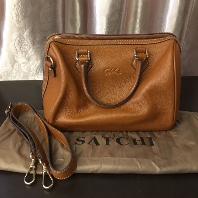 Satchi leather hotsell bags price