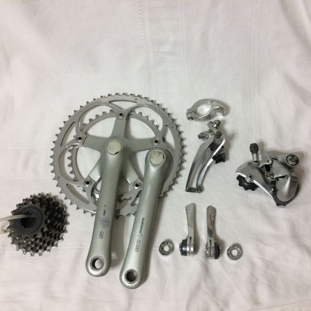 vintage shimano 105 groupset
