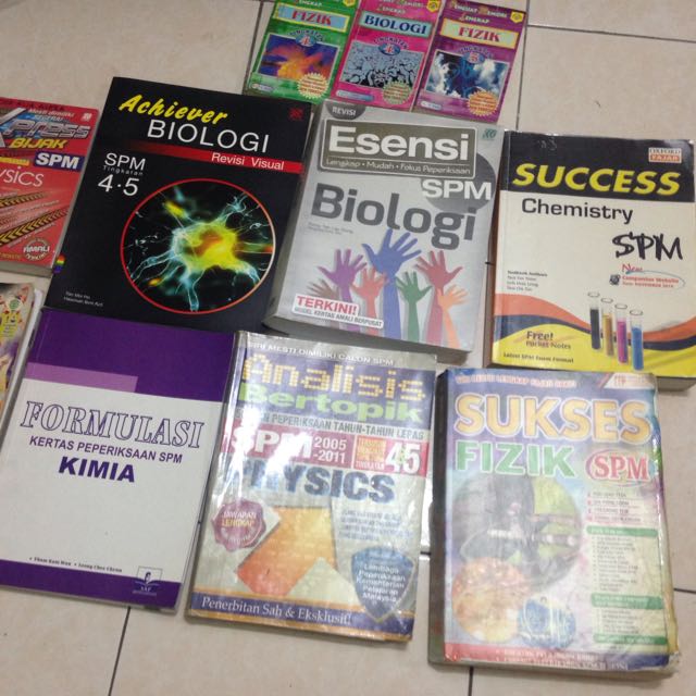 Spm School Books Textbook Reference Exercise Book Form 4 And Form 5 Hobbies Toys Books Magazines Textbooks On Carousell