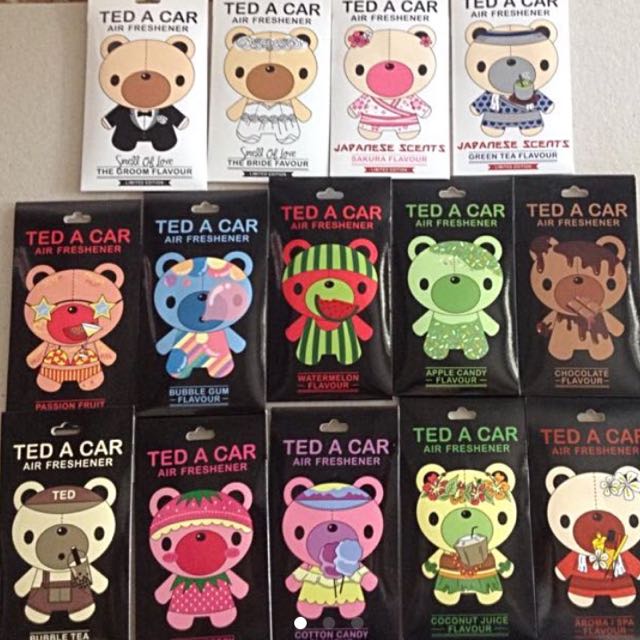 Ted A Car Scent Fresheners Car Accessories On Carousell