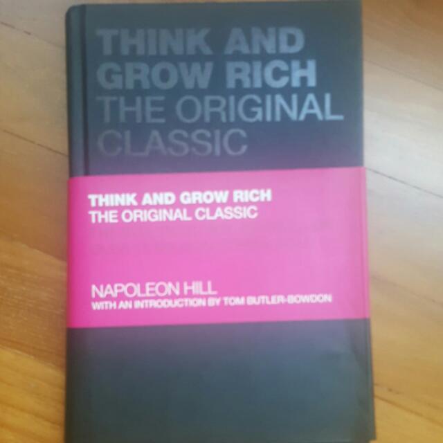 Think And Grow Rich Napoleon Hill Books Stationery Fiction On Carousell