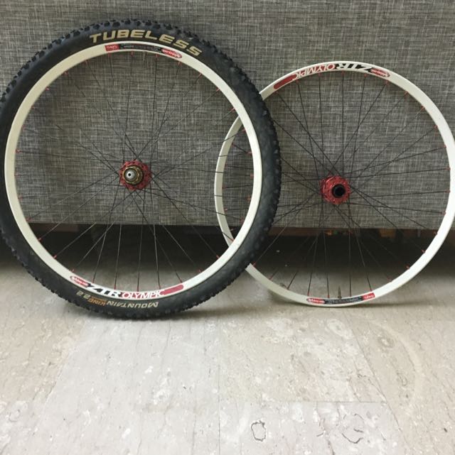 26 tubeless wheelset