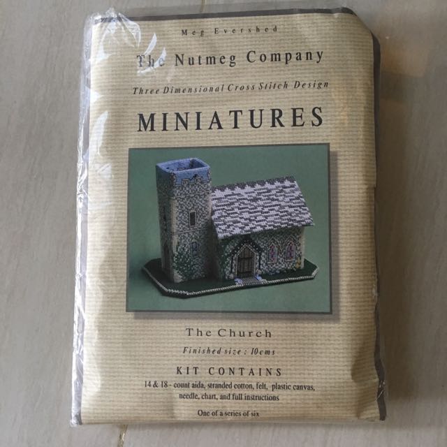 3d Miniature Cross Stitch Design Design Craft Others On Carousell