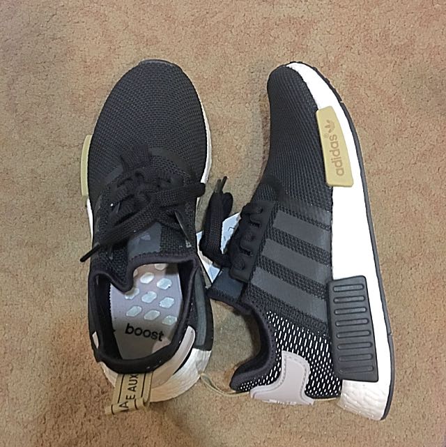 nmd r1 w black