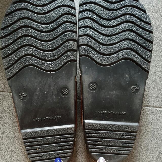 Reserved) BROWN STRAPS aerosoft Sandals 