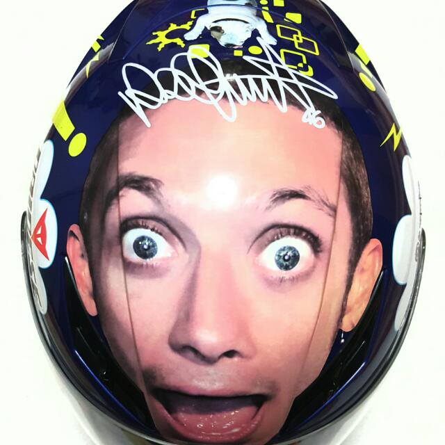 Trænge ind Kostbar Dyrke motion agv k3 valentino rossi my face (RARE & Cheaper Model) Size M, Car  Accessories on Carousell