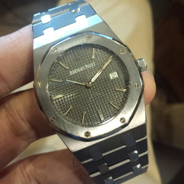 Audemars Piguet Ap Royal Oak Tantalum Championship Rare Quartz Luxury Watches On Carousell