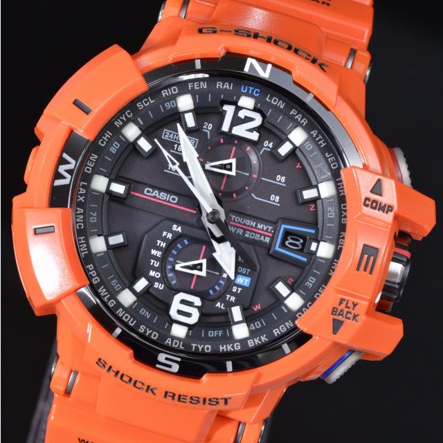 Casio G Shock Gravitymaster Gw A1100r 4a Gw A1100r Gw A1100 Gwa1100r Gwa1100 Sky Cockpit Compass Pilot Watch Men S Fashion Watches On Carousell