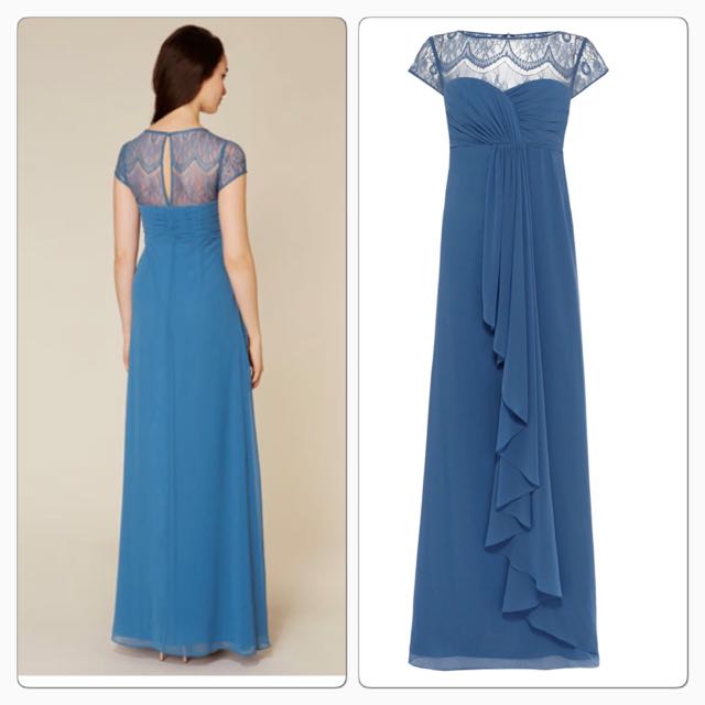 Coast Blue Lace Maxi Dress