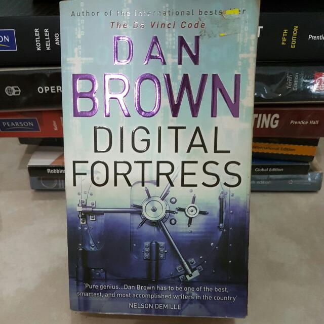 Digital Fortress By Dan Brown Books Stationery Fiction On Carousell