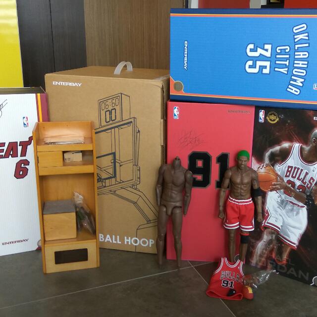 Enterbay Nba Sets Bib Mib Jordan Kevin Durant Reborn James Nike