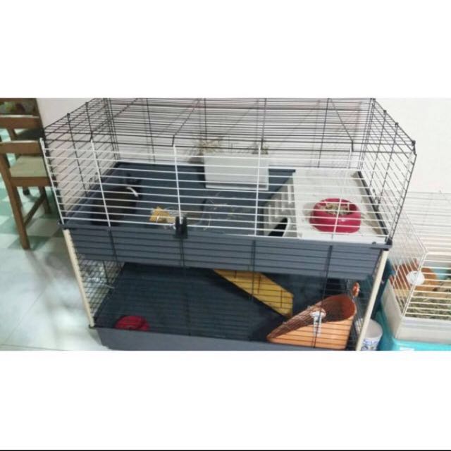 Ferplast 100 double rabbit cage outlet