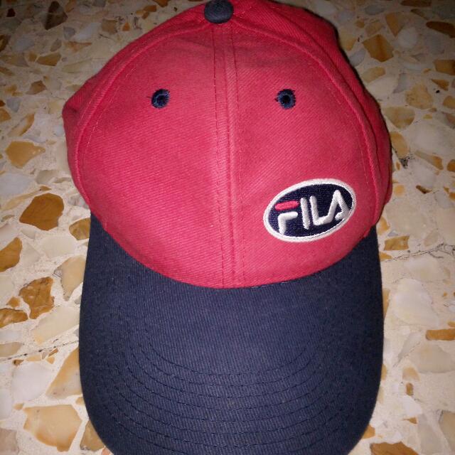 fila red cap