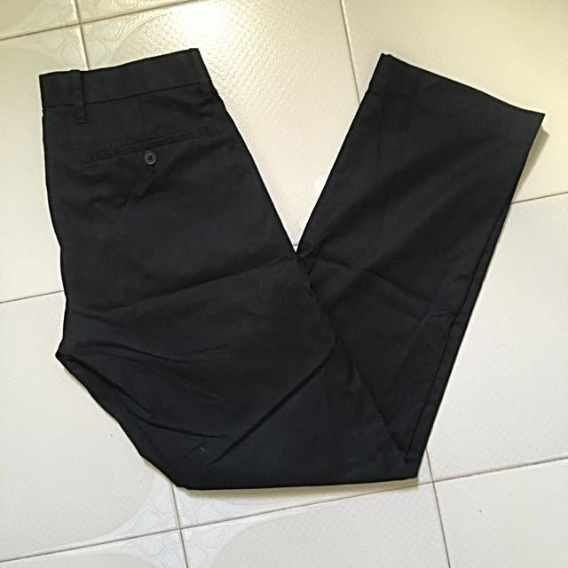 gap black khaki pants