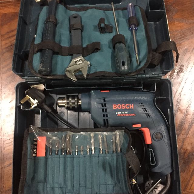 Bosch gsb 10 top re professional impact drill